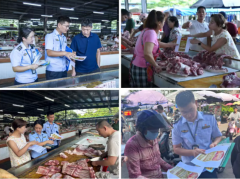 向市平易近发放“华侈节约为荣”光盘步履宣传